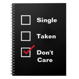 Lustigt engångsbruk aktar inte kontrolllistdatum anteckningsbok