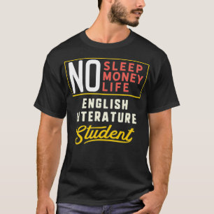 Lustigt engelska Literature Major Student Gift T Shirt