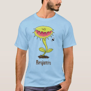Lustigt exempel på tecknad av flygfälla från Venus T Shirt