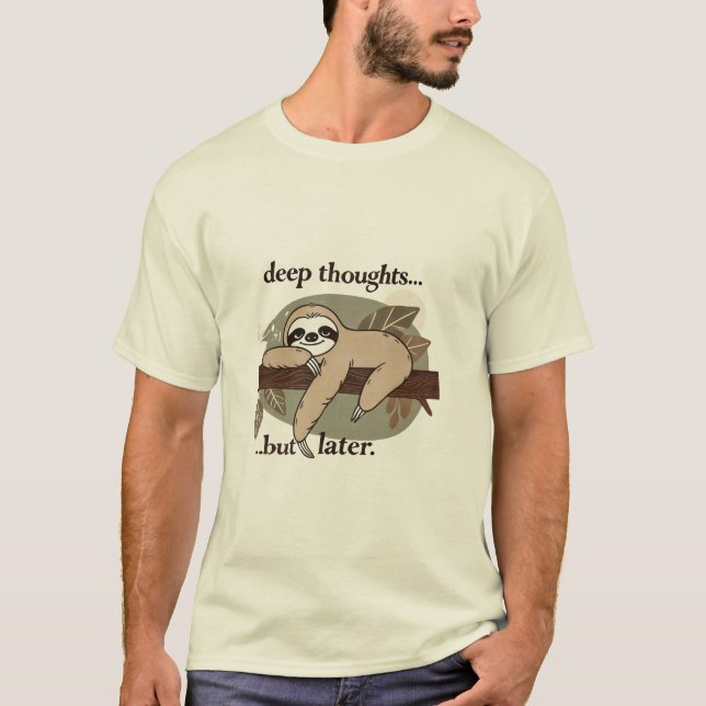 Lustigt fack T-Shirt - Kylläge PÅ | Slappna av, Un (Framsida)