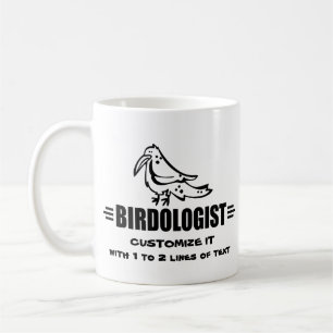 Lustigt fåglar kaffemugg