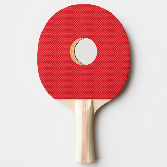 Lustigt Fake Hål och Fake Pipes Out Pingisracket (Framsidan)