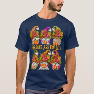 Lustigt falltal för kvinnor och lärare Cute Autum T Shirt