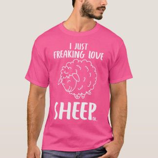 Lustigt får för jordbrukare och får Älskare T Shirt