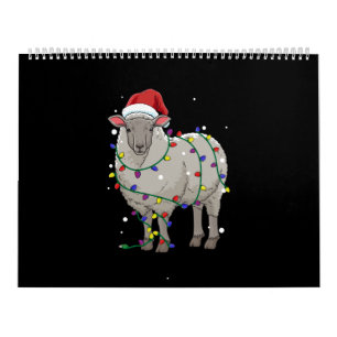 Lustigt får jul Jultomten Gift Kalender