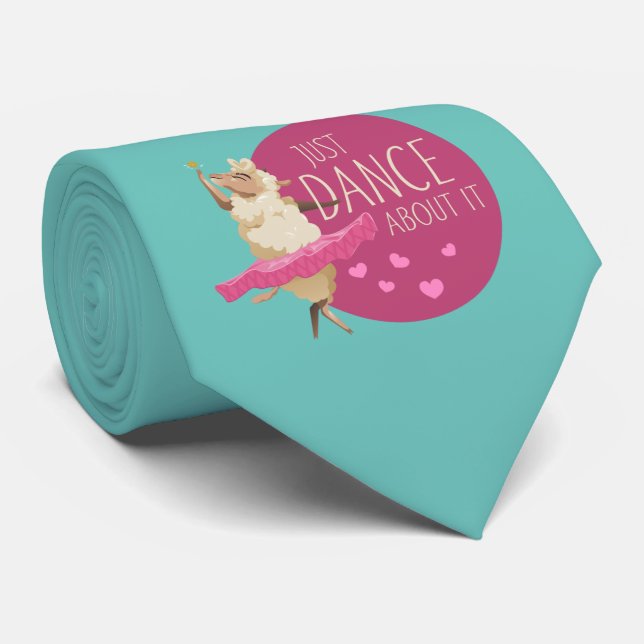 Lustigt fårmeddelande - Dansa om det 1 Slips (Rullad)