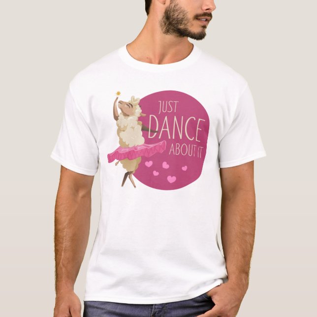 Lustigt fårmeddelande - Dansa om det 1 T Shirt (Framsida)