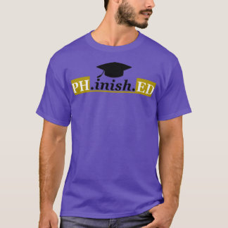 Lustigt fd Funny Doctorate Studenten lustigt T Shirt