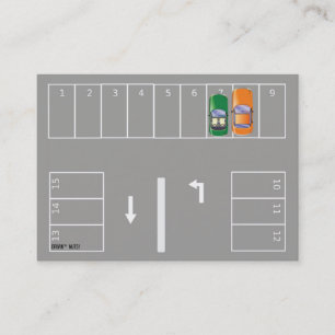 Lustigt felaktig parsningsanteckning visitkort