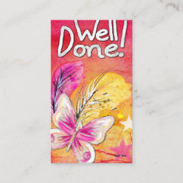 Lustigt felaktig parsningsanteckning visitkort