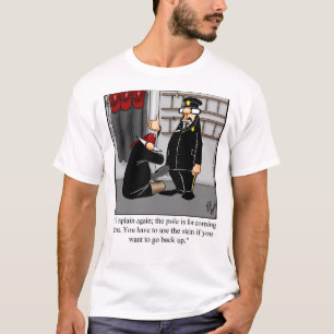 Lustigt Fireman Humor Tee Shirt