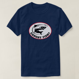 Lustigt "Fisk?" T Shirt