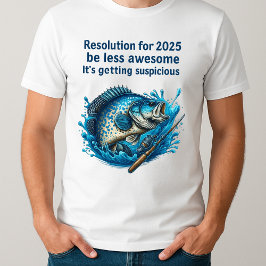 Lustigt fiske från coola pappa t shirt