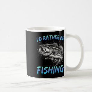Lustigt fiske jag skulle fiska av fiskare kaffemugg