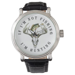 Lustigt fiske jakt armbandsur