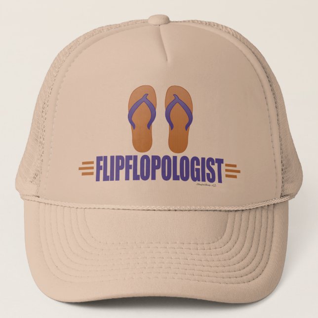 Lustigt Flinflip flops Keps (Framsida)