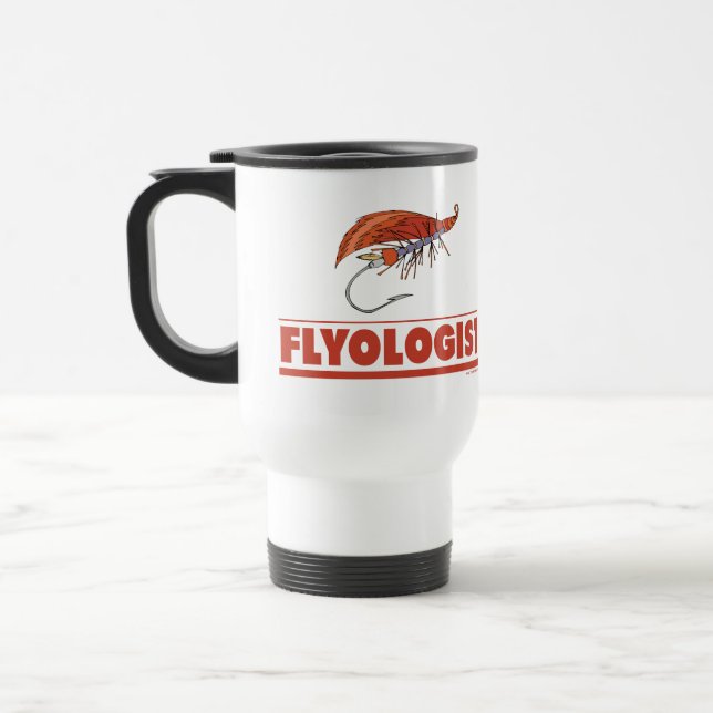 Lustigt Flygfiske Resemugg (Vänster)