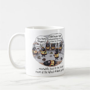 Lustigt födelsedagskort - Whack-a-Mole Kaffemugg