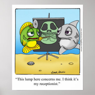 Lustigt "Foggy Grund"-Tecknaden Poster