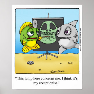 Lustigt "Foggy Grund"-Tecknaden Poster