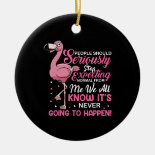 Lustigt - folk bör sluta förvänta sig normalt julgransprydnad keramik