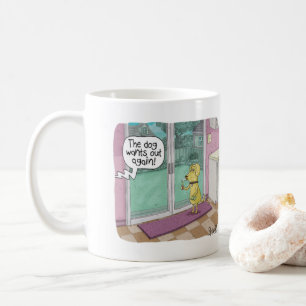 Lustigt för hundälskare. kaffemugg