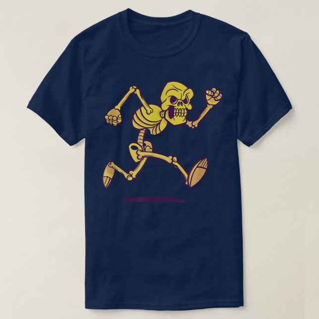 Lustigt för joggande Springer  T Shirt (Design framsida)