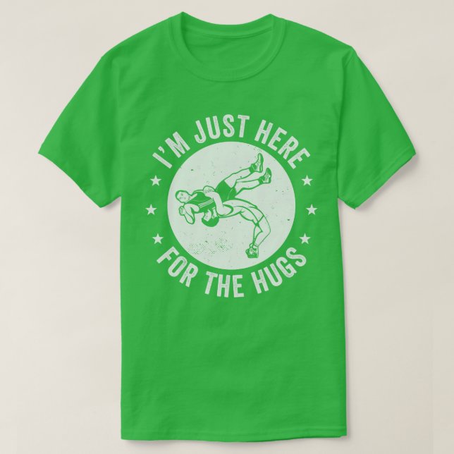 Lustigt för manar brottling Wrestler Wrestle Desig T Shirt (Design framsida)