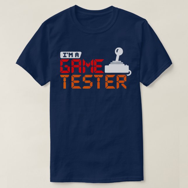 Lustigt för spelspelare i videospel t shirt (Design framsida)