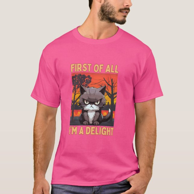 Lustigt, först och främst är jag en glädje, Sarcas T Shirt (Framsida)