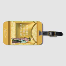 Lustigt förstörd av ansvarsfördelning Personlig Bagagebricka