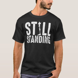 Lustigt fortfarande stående Cute Protethetic Amput T Shirt