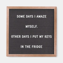 Lustigt förtroendecitat magnet