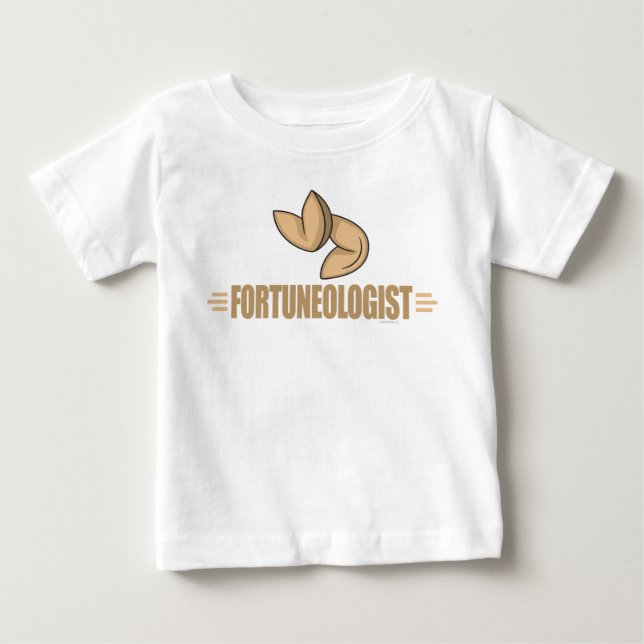 Lustigt Fortune Cookie Älskare Tee (Framsida)