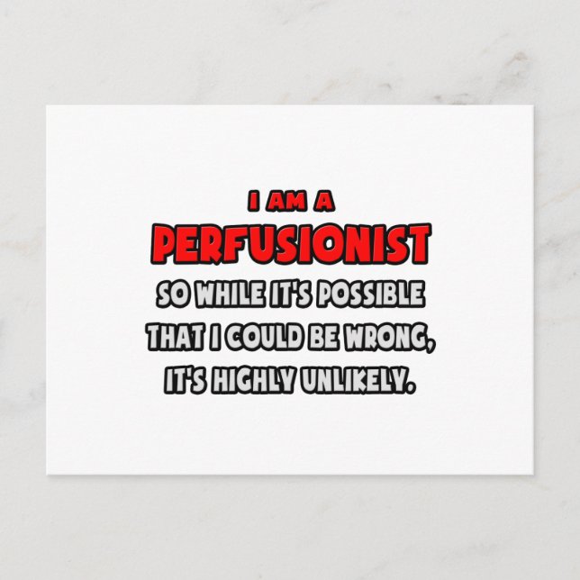 Lustigt förvirrande ... Mycket osannolikt Vykort (Framsida)