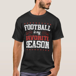 Lustigt fotboll är min favoritsäsong t shirt