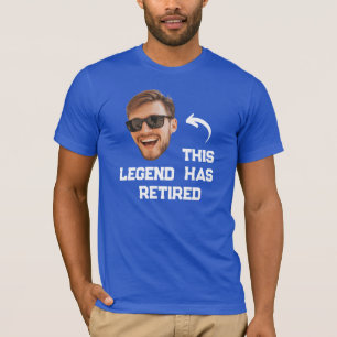 Lustigt fotfoto från Pension som denna förklaring T Shirt