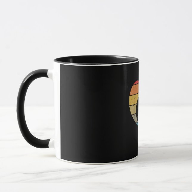 Lustigt fotografi av Retro-Vintage Mugg (Vänster)