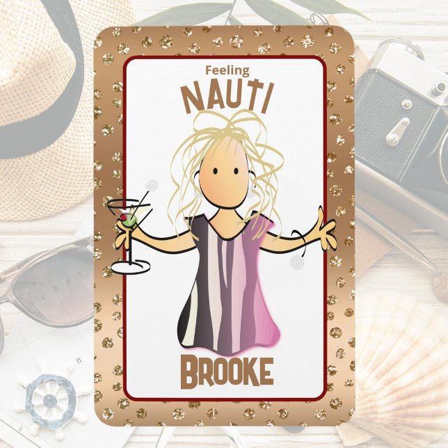 Lustigt Frakt för hennes Ro Guld Magnet (Skapare uppladdad)