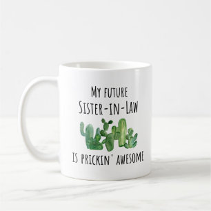 Lustigt framtida ny syster i juridik, Gift Idea Mu Kaffemugg