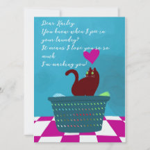 Lustigt från dålig katt Anpassningsbar Valentine