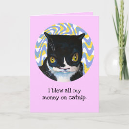 Lustigt från Kat Birthday Card Kort