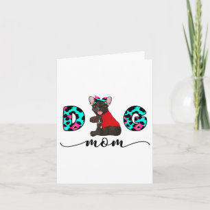 Lustigt Fransk Bulldog Tattoo I Kärlek You Hund Ma Kort