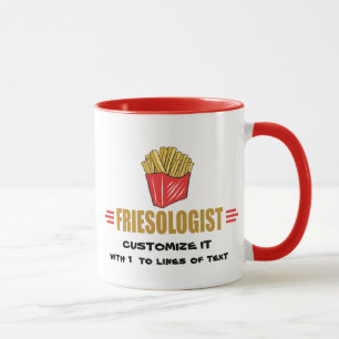 Lustigt Fransk Fries Mugg