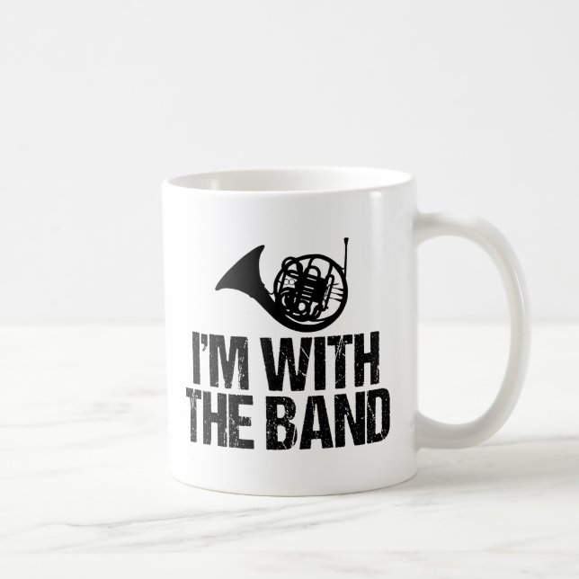 Lustigt Fransk Horn jag är med bandet Kaffemugg (Höger)
