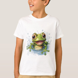 Lustigt Frog for Boys - Ribbit Roligt! T Shirt