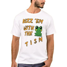 Lustigt Frog Rizz Em med Tismen