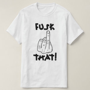 Lustigt frustrationsuttryck (falsk f-bomb) v2 t shirt