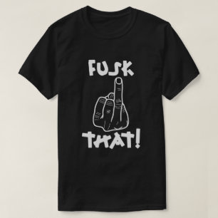 Lustigt frustrationsuttryck (falsk f-bomb) v2 t shirt