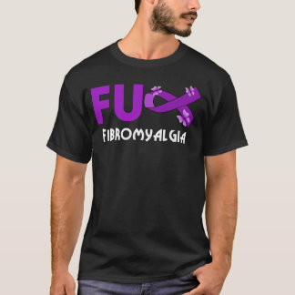 Lustigt fu fibromyalgia FM för fibromyalgia FM T Shirt